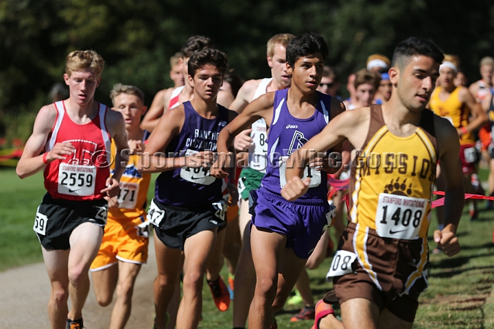 2015SIxcHSSeeded-032.JPG - 2015 Stanford Cross Country Invitational, September 26, Stanford Golf Course, Stanford, California.